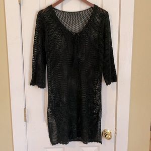 Crochet beach swim cover